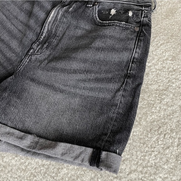 American Eagle black denim shorts - Picture 4 of 9